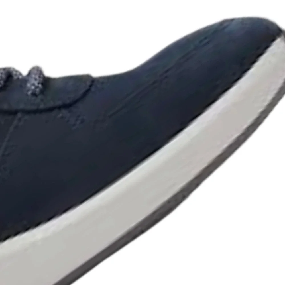 Clarks Women's Un Rio Sprint Sneaker Navy Nubuck Marine‎ Size 7.5 NEW